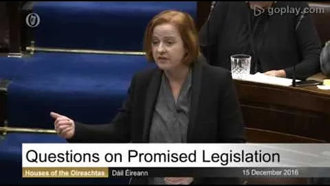 Ruth Coppinger TD -  Moves the Anti-evictions Bill 2016