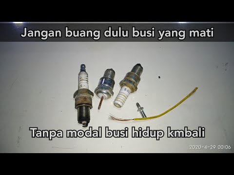 CARA MENYETEL BUSI YANG BENAR! Agar mesin bertenaga dan tidak boros. 