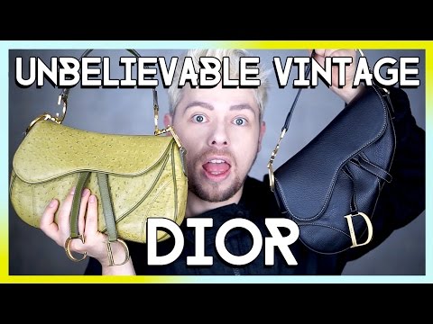 Dior vintage saddle bag review 