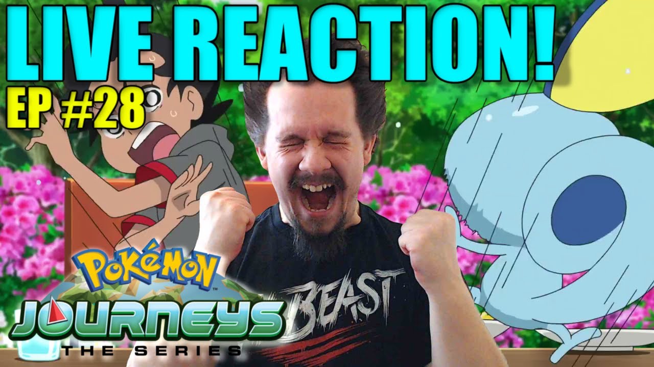 SOBBLE APPEARS! WHO WILL CATCH IT?! Crasher *LIVE* Reacts: Pokémon Journeys Episode 28!