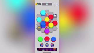 Hexa sort Level 145 Solution Walkthrough 