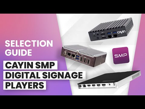 Transforming Digital Displays: A Selection Guide to CAYIN Technology's Newest Advancements. - video from CAYIN Technology