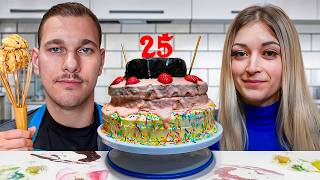 Csináltam Egy 3 Emeletes Tortát A Barátnőmnek