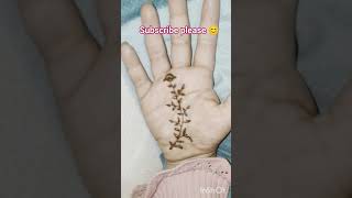 easy and new mehndi design