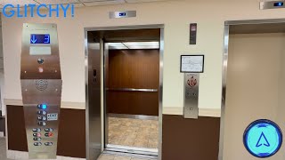 GLITCHY MODERNIZED 1969 Armor Hydraulic Elevators At 1550 N Northwest Hwy In Park Ridge, IL