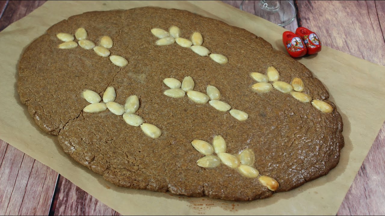 Speculaasbrokken(Dutch recipe)Giant spiced cookie that you break into chunks! Merry Christmas!