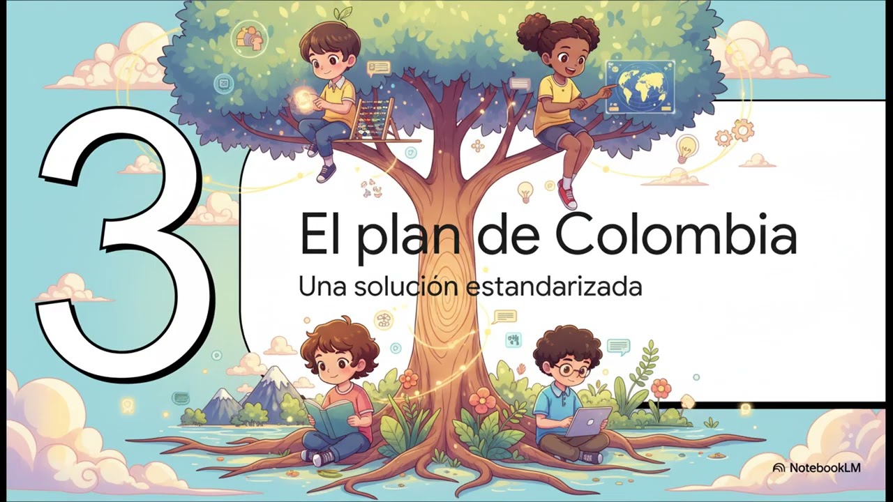 El plan maestro de Colombia para la educación infantil