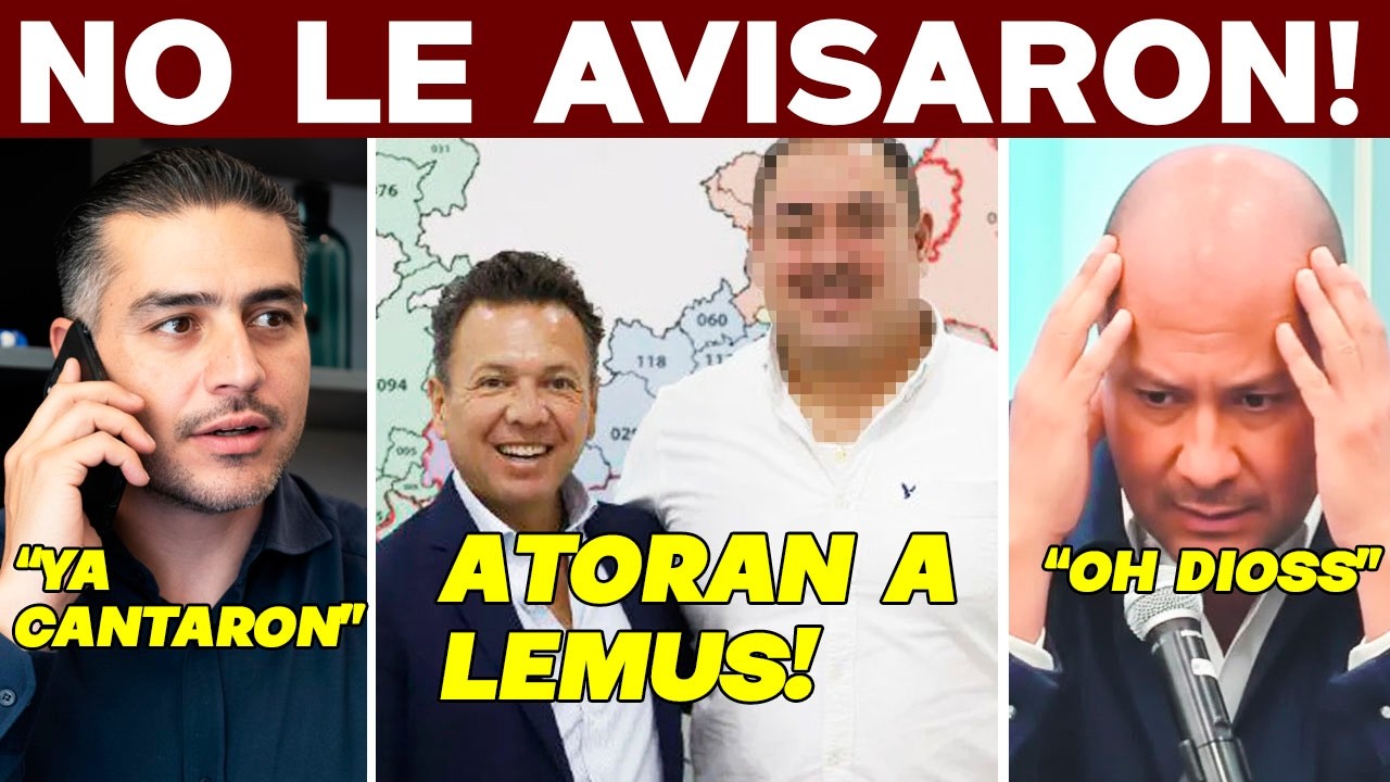 ATORAN A ALFARO! NO LE AVISARON. ACORRALAN A LEMUS. SUELTAN LA SOPA