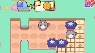 고양이를 세마리씩 모아 탈출시켜라!! 캣 블록잼 고양이 블럭 퍼즐 게임! screenshot 3