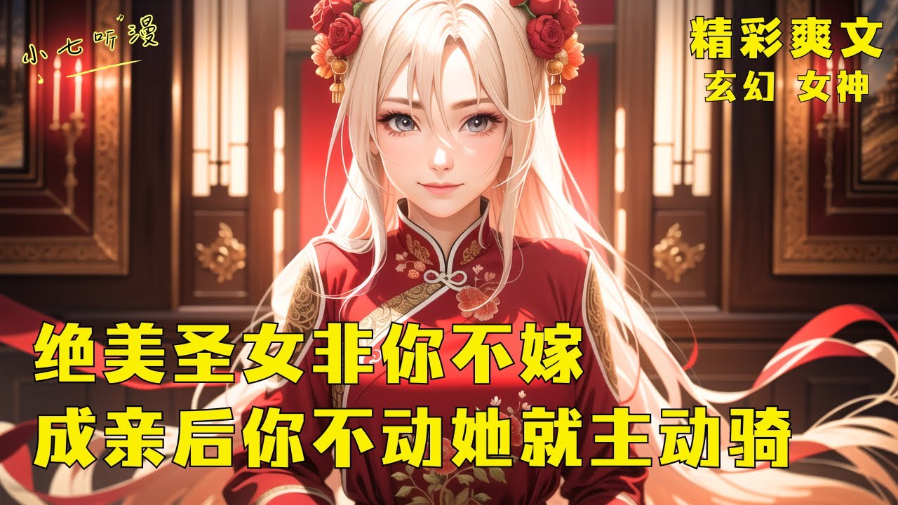 《绝美圣女非你不嫁，成亲后你不动她就主动骑》你穿越成一个绝世废材，可和你有婚约的绝美圣女却走非你不嫁，还说哪怕你弱到不能自理也没关系，成亲后她在上面动。EP1[MultiSub]#爽文#漫画小说