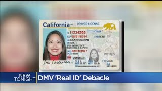 The california dmv is in hot water with federal government and it's
all over real id licenses. more than 2 million californians already
have them but...