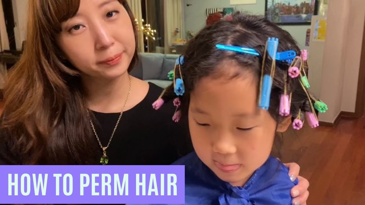 HOW TO PERM HAIR (Summer Hairstyle) | Tell a Friend