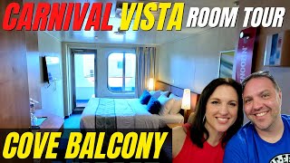 Carnival Vista Cove Balcony Stateroom Tour - Cabin 2276 Deck 2