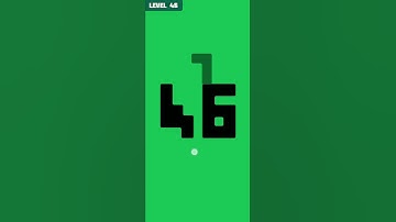 Green LEVEL 46 - Puzzle Game by Bart Bonte