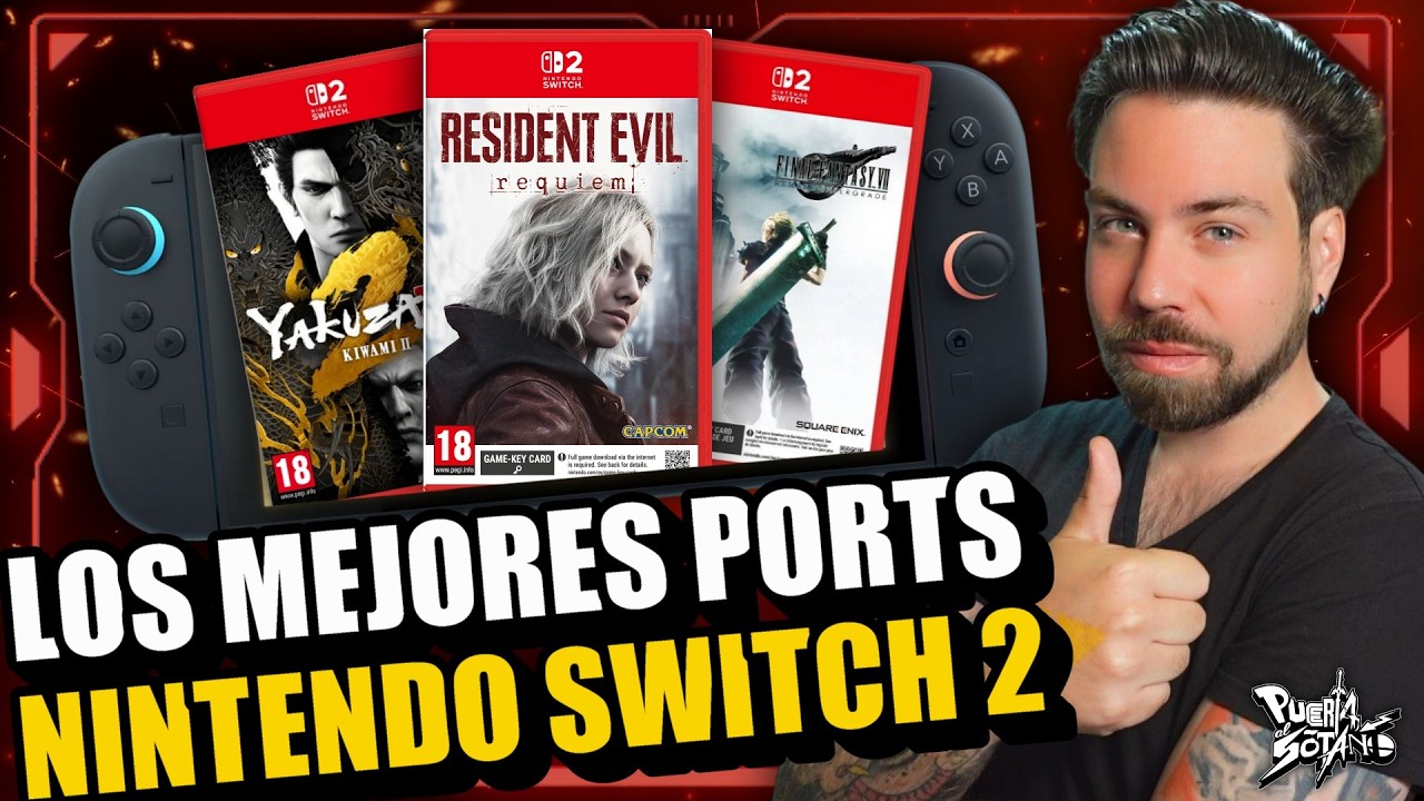 🔥Otros 10 MEJORES PORTS de NINTENDO SWITCH 2! DEMUESTRAN de lo que ES CAPAZ Switch 2 (Parte 2)
