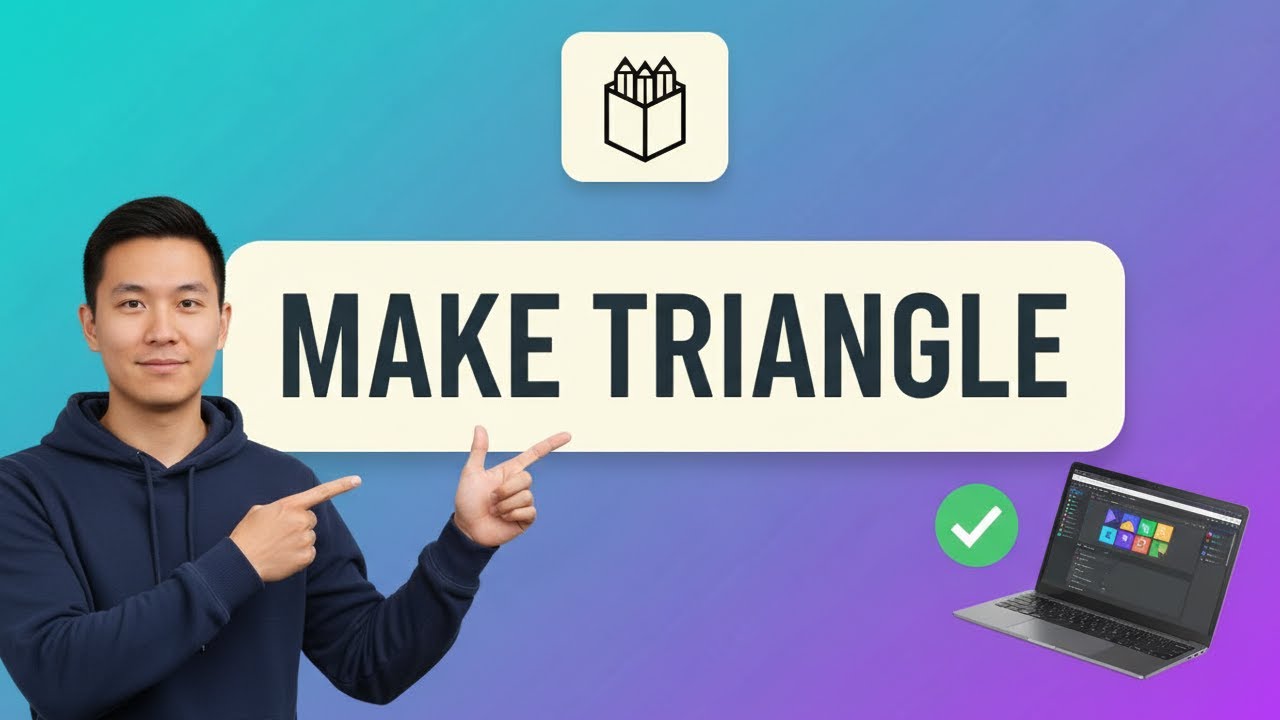How to MAKE a TRIANGLE in Penpot (Step by Step) - YouTube