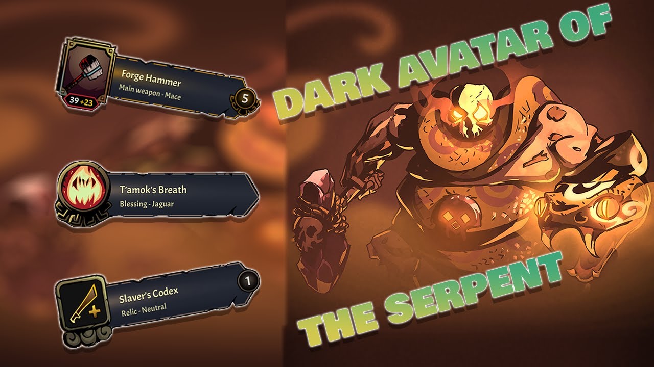 Easiest way to kill Dark Avatar of the Serpent - Curse of the Dead Gods