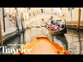 Front Seat POV - Venice Gondola Ride | Condé Nast Traveler