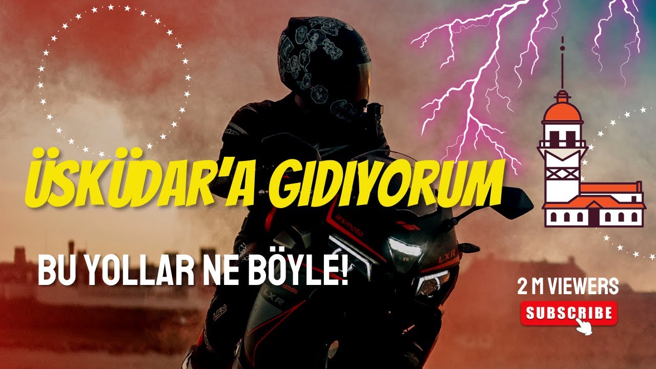 Üsküdar'a gidiyorum. #istanbul #üsküdar #motovlog