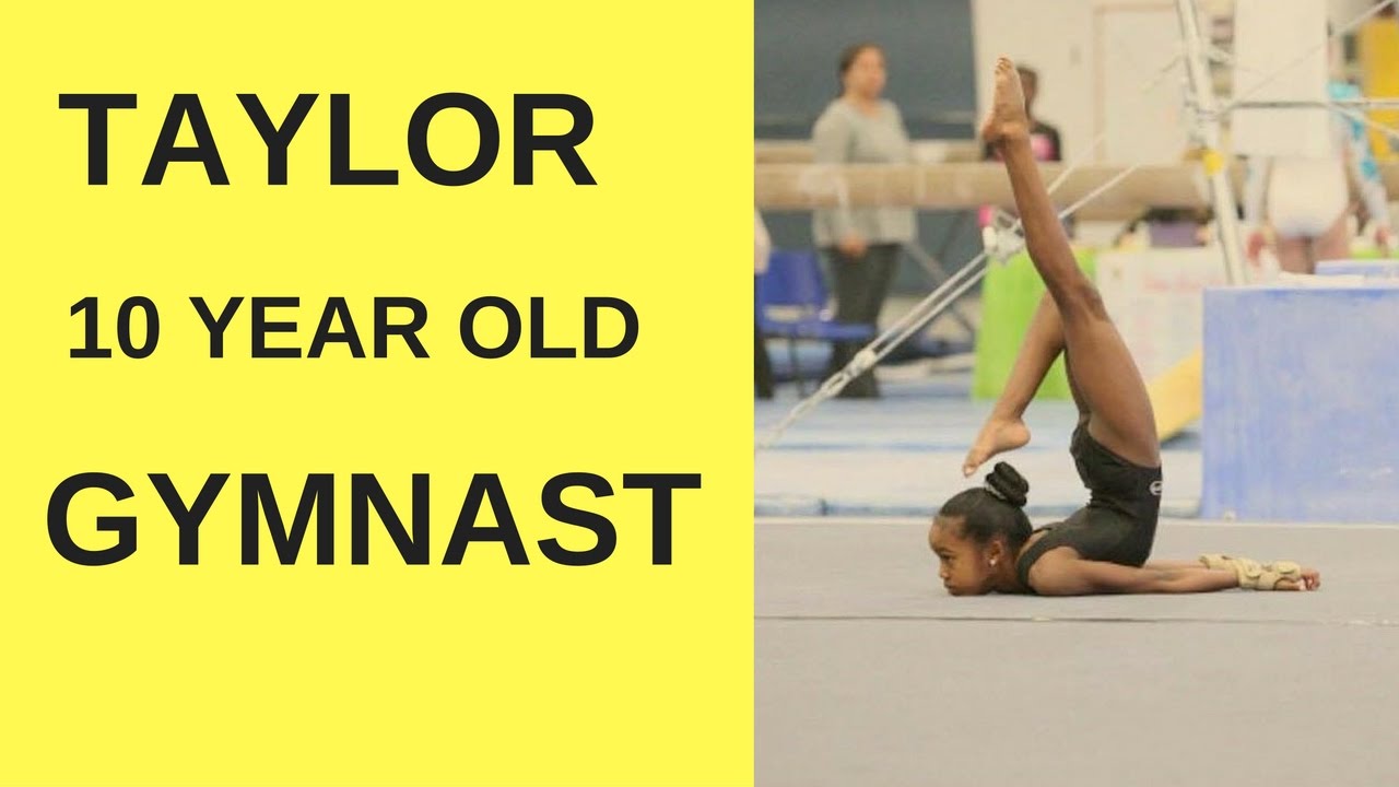 Taylor an awsome 10 year old gymnast (Level 9) YouTube