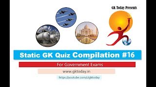 Compilation: GK Today's Static GK Quiz (281-300) screenshot 5
