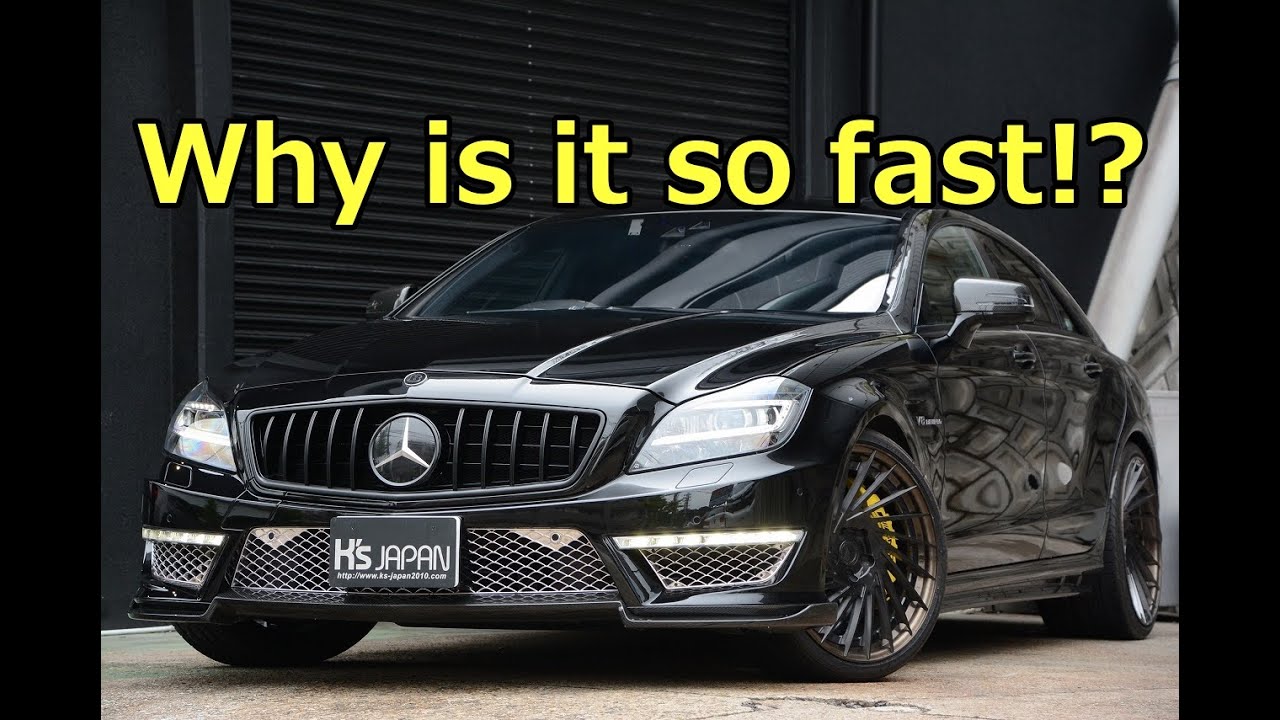 AMG CLS63S  ＜Why is it so fast!?＞※Only with English subtitles【Test drive & commentary on usedcars】のYouTube動画サムネイル