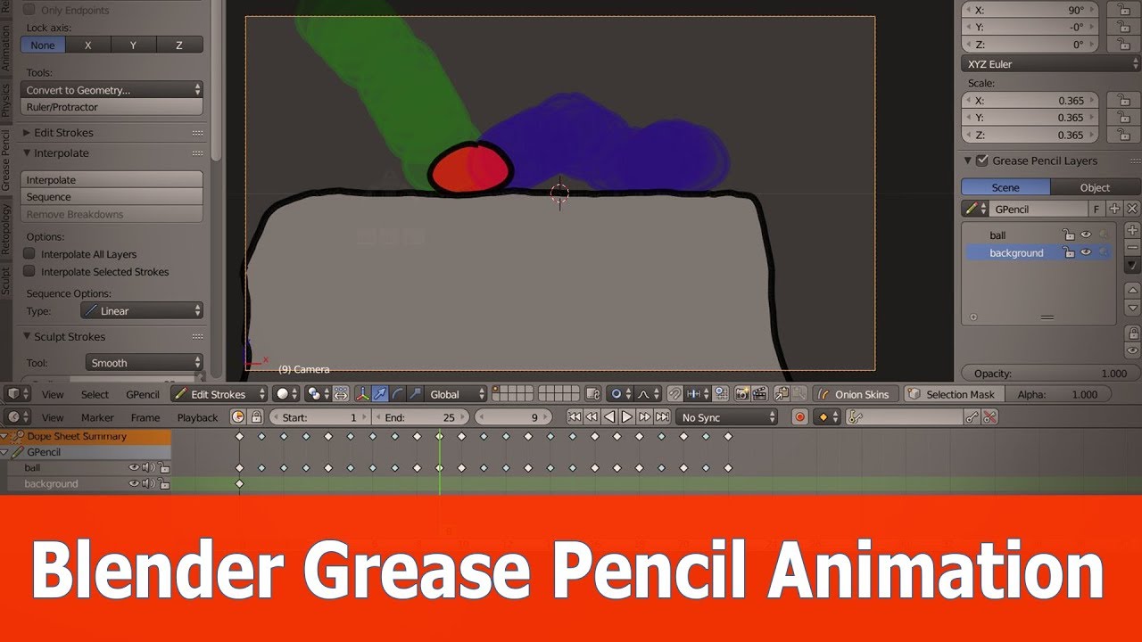 blender grease pencil ipad