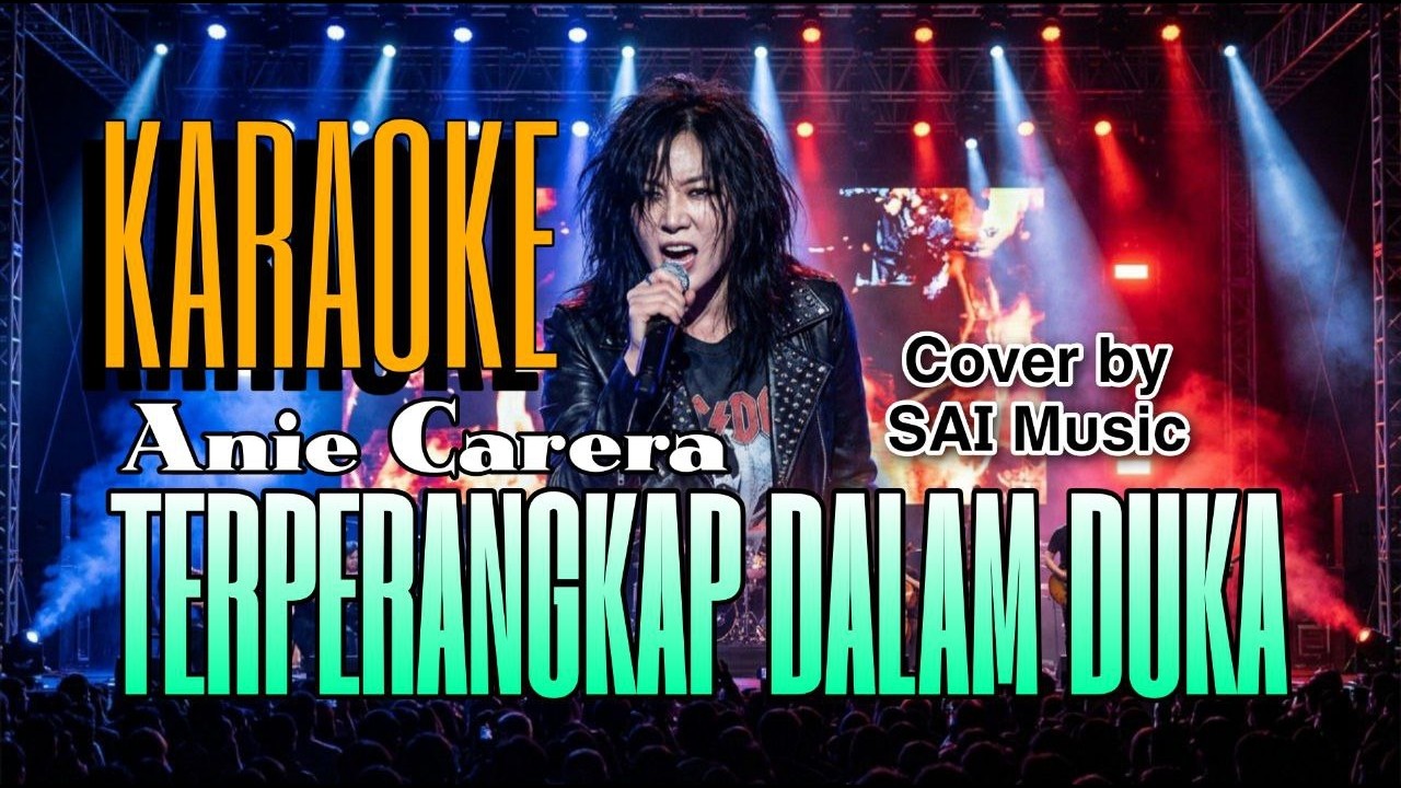 KARAOKE 🎤 TERPERANGKAP DALAM DUKA - ANIE CARERA ✨ (Symphonic Rock Version) | Cover by SAI Music