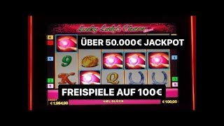 Lucky Ladys Charm 50 000€ Jackpot auf 100€ Freispiele 😱 Novoline Casino Spielothek Spielhalle
