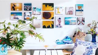 MeshCanvas : Peel. Stick. Decorate. Stickable Custom Canvas Prints!