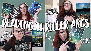 reading 4 NEW thriller ARC