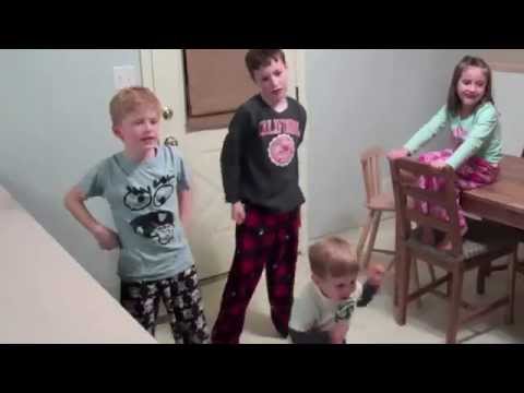 The kids like to dance