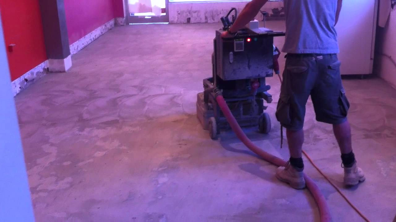 Concrete Floor Grinding YouTube