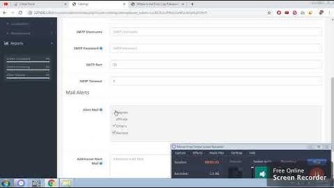 Opencart   System Settings (Mail, Server)