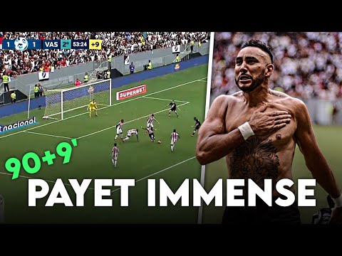 PAYET marque un but FOU à la dernière minute et ENLÈVE son MAILLOT 🤯🔥 • Bangu x Vasco • HD