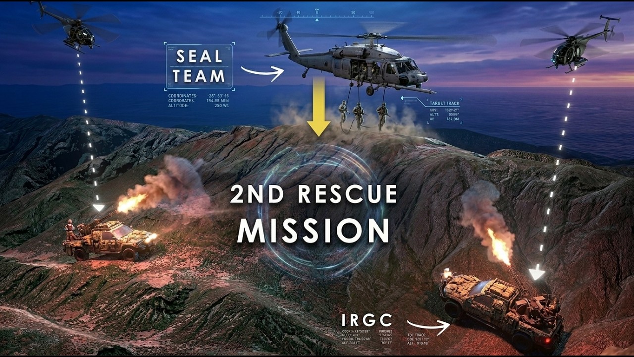 INSANE US Rescue Mission Deep Inside Iran (F-15, A-10, Delta Force ...