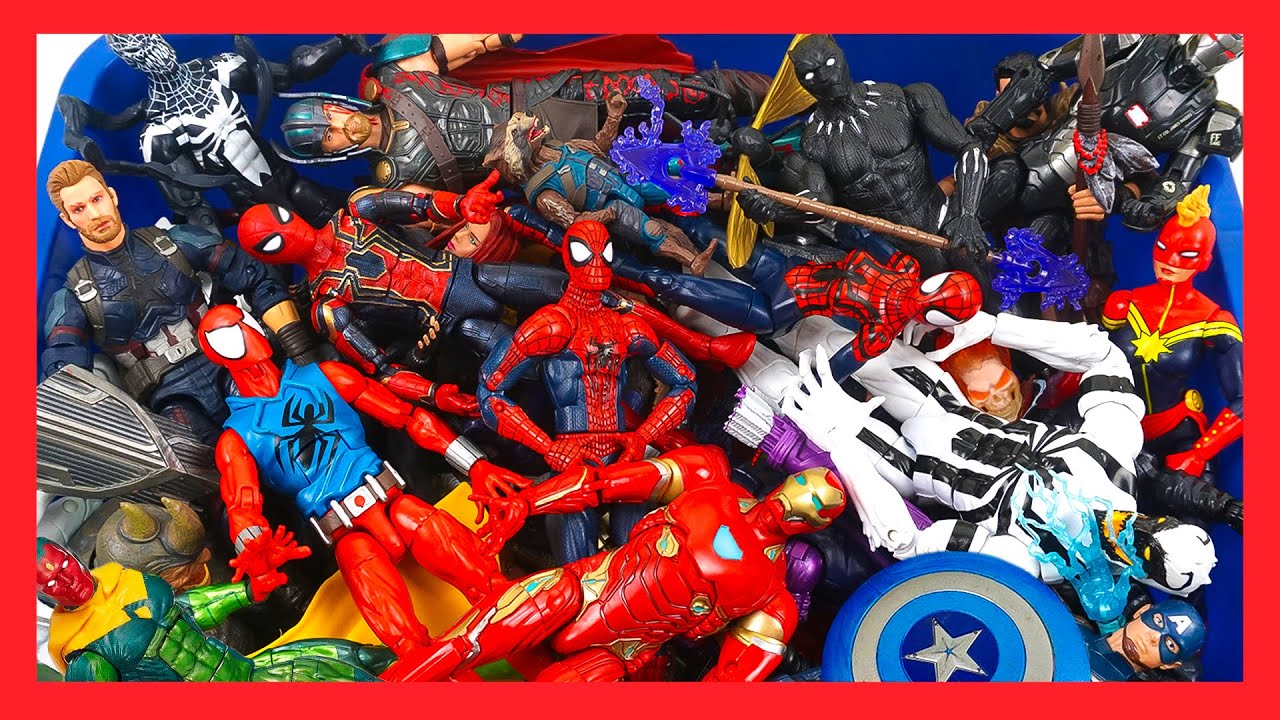 Colección de Marvel Figuras de Acción Coleccionables - Todos los Legends - YouTube