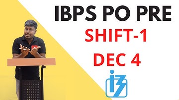 IBPS PO 2021 Exam Analysis (Dec 4 Shift-1)
