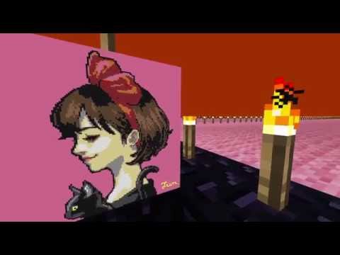 マインクラフト　地図で絵を作る方法！！