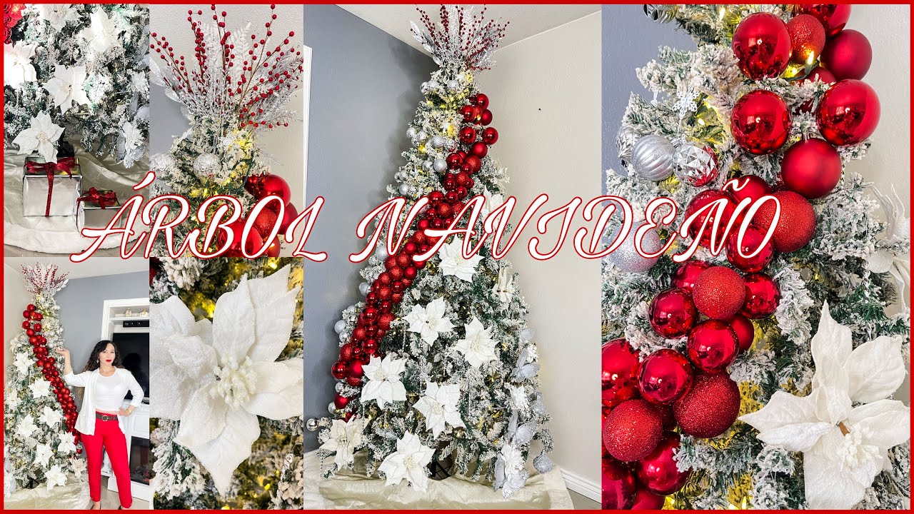 COMO DECORAR EL ÁRBOL DE NAVIDAD ELEGANTE Y FÁCIL | Navidad 2023 |Christmas Decoration