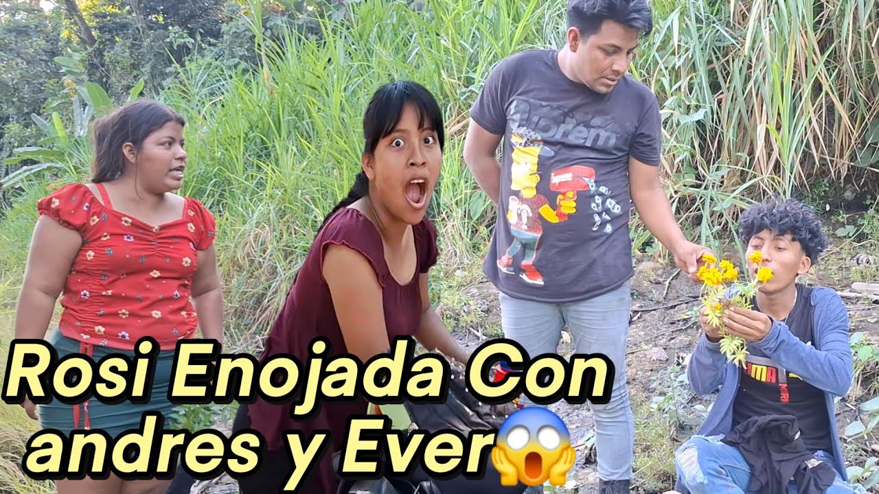 💔Andres Le regala Flores a Ever😱Rosi enojada Lo agarra a Chicotazos😡