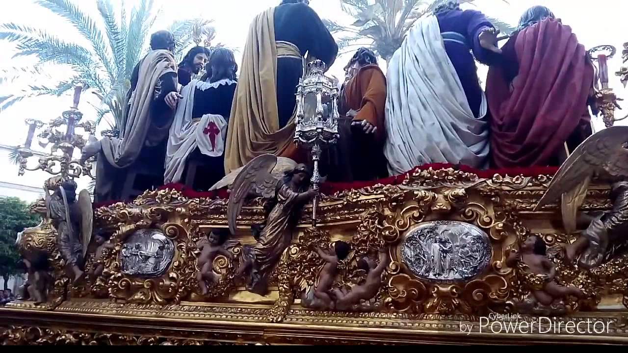 lunes-santo-hermandad-de-la-cena-jerez-2016-youtube