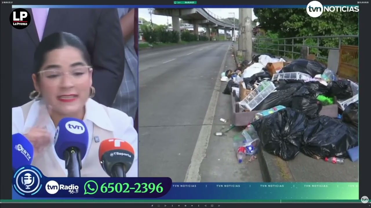 Declaraciones del Contralor Bolo Flores sobre el tema de recolección de basura en San Miguelito