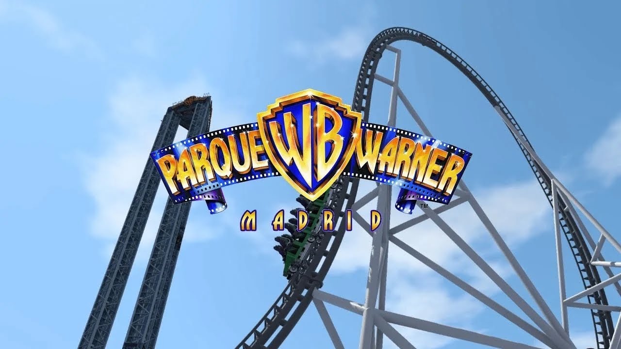 Walking Cam - Parque Warner Madrid Theme Park Tour Part 1