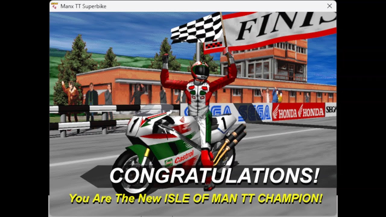 SEGA Manx TT Superbike | Isle of Man TT Champion with Green Superbike (PC Mode) | Level Up With Emre