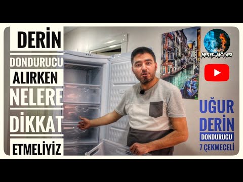 Derin Dondurucu Alırken Dikkat Edilecekler / Uğur 7Çekmeceli Derin Dondurucu UED 7266 /  [2022]