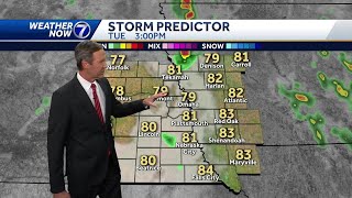 Storm chance ahead: June 3 Omaha