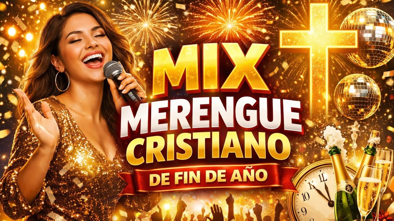 💥Mix de Merengue Cristiano | Cerrando el Año con Gozo y Gratitud 🙏🏻🎄