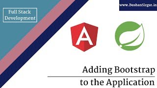 Angular and Spring MVC CRUD Tutorial - Adding bootstrap - Part 23