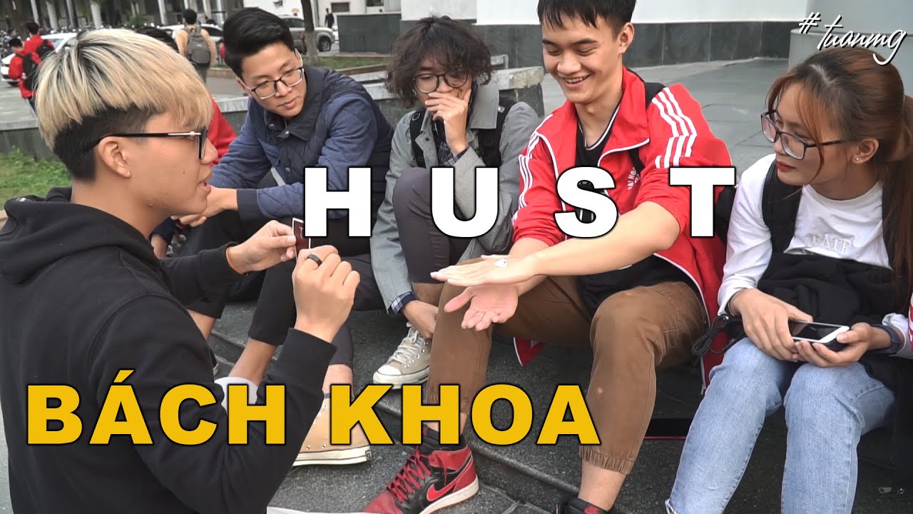 DIỄN ẢO THUẬT Ở TRƯỜNG ĐH BÁCH KHOA ( HỌ ĐÃ RẤT SOCK... - youtube